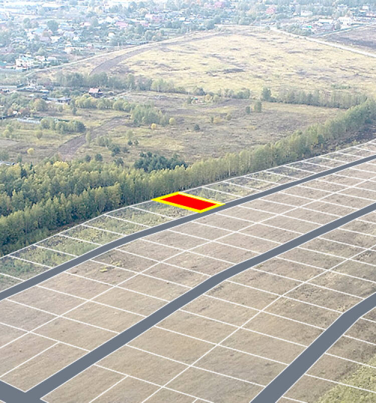 Егорки уч.№25 - Земельный участок кадастровый номер 50:30:0020117:828