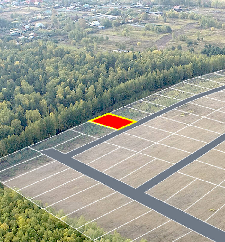 Егорки уч.№33 - Земельный участок кадастровый номер 50:30:0020117:832