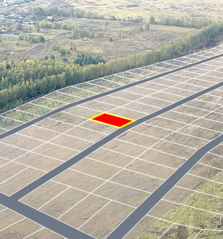 Егорки уч.№101 - Земельный участок кадастровый номер 50:30:0020117:835