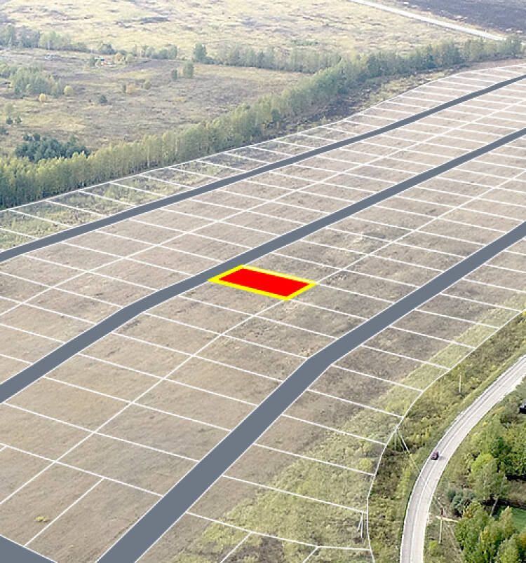 Егорки уч.№118 - Земельный участок кадастровый номер 50:30:0020117:837