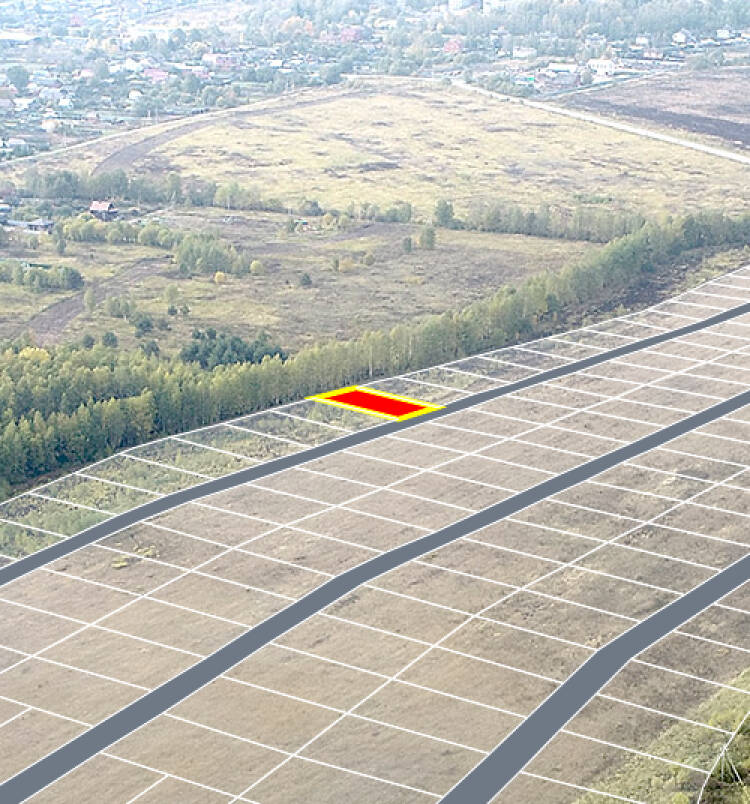 Егорки уч.№23 - Земельный участок кадастровый номер 50:30:0020117:842