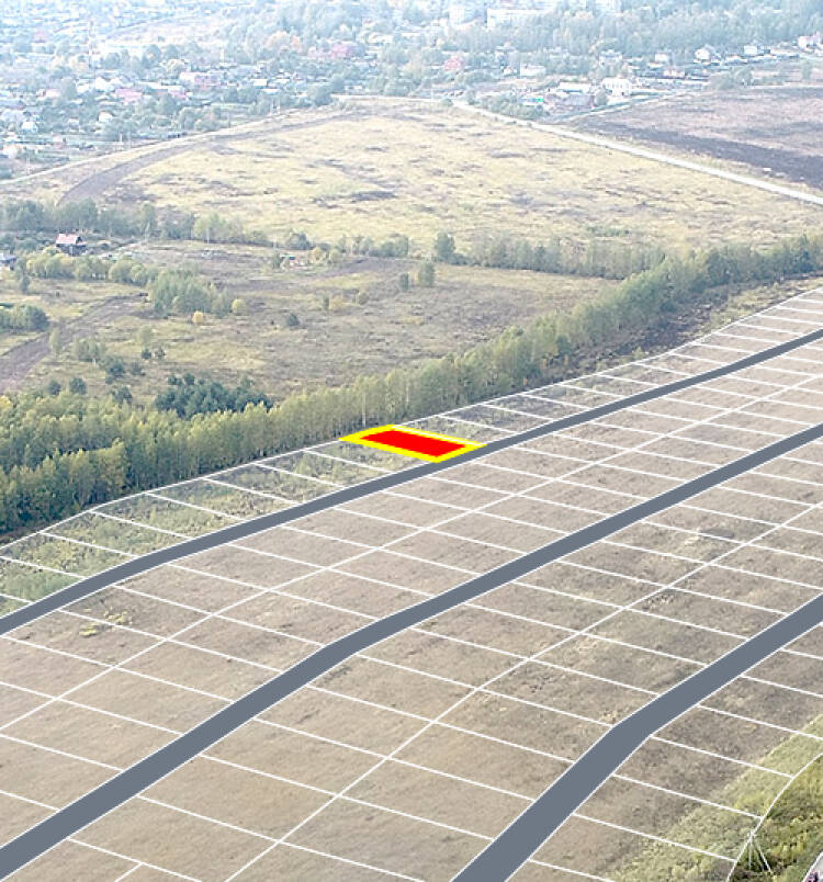 Егорки уч.№22 - Земельный участок кадастровый номер 50:30:0020117:845