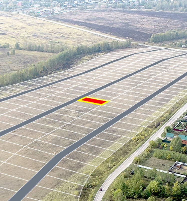 Егорки уч.№124 - Земельный участок кадастровый номер 50:30:0020117:849