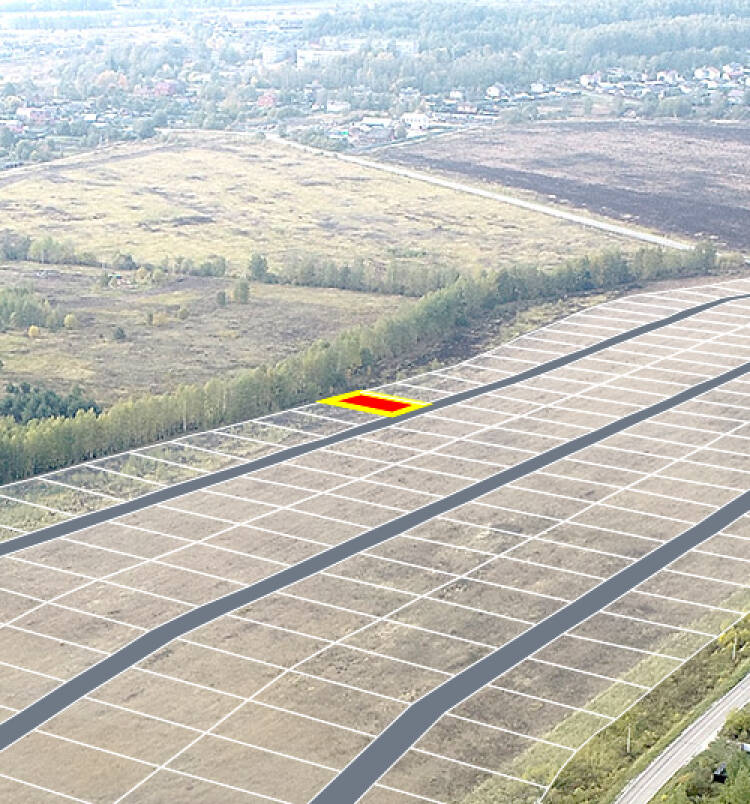 Егорки уч.№18 - Земельный участок кадастровый номер 50:30:0020117:853