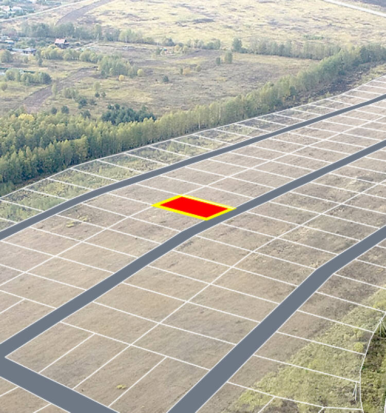 Егорки уч.№100 - Земельный участок кадастровый номер 50:30:0020117:858