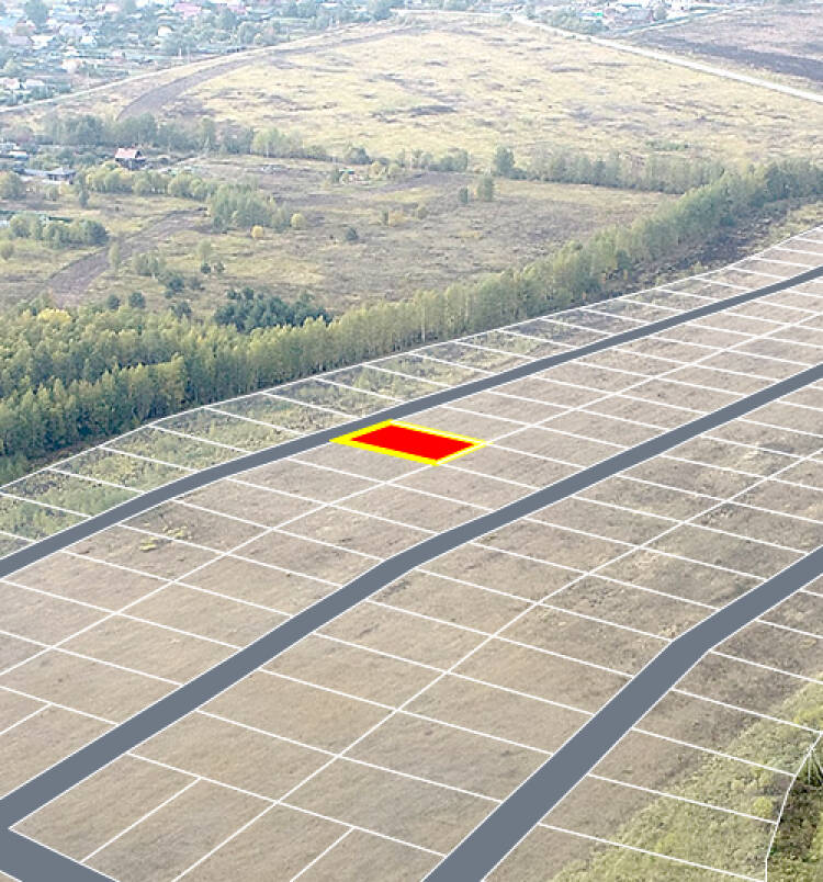 Егорки уч.№47 - Земельный участок кадастровый номер 50:30:0020117:861