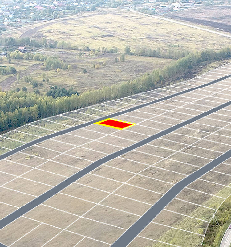 Егорки уч.№48 - Земельный участок кадастровый номер 50:30:0020117:863