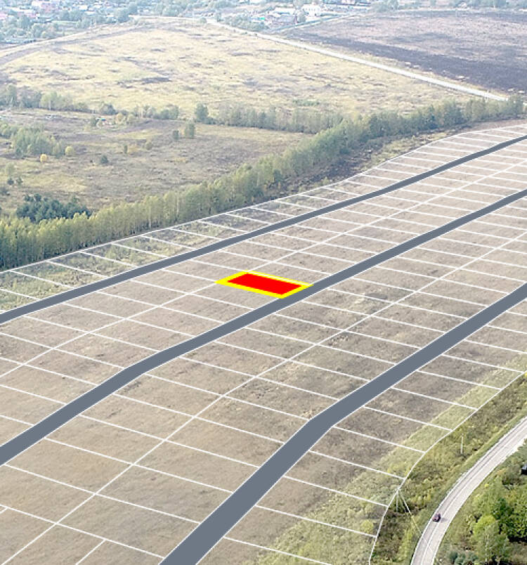 Егорки уч.№96 - Земельный участок кадастровый номер 50:30:0020117:867