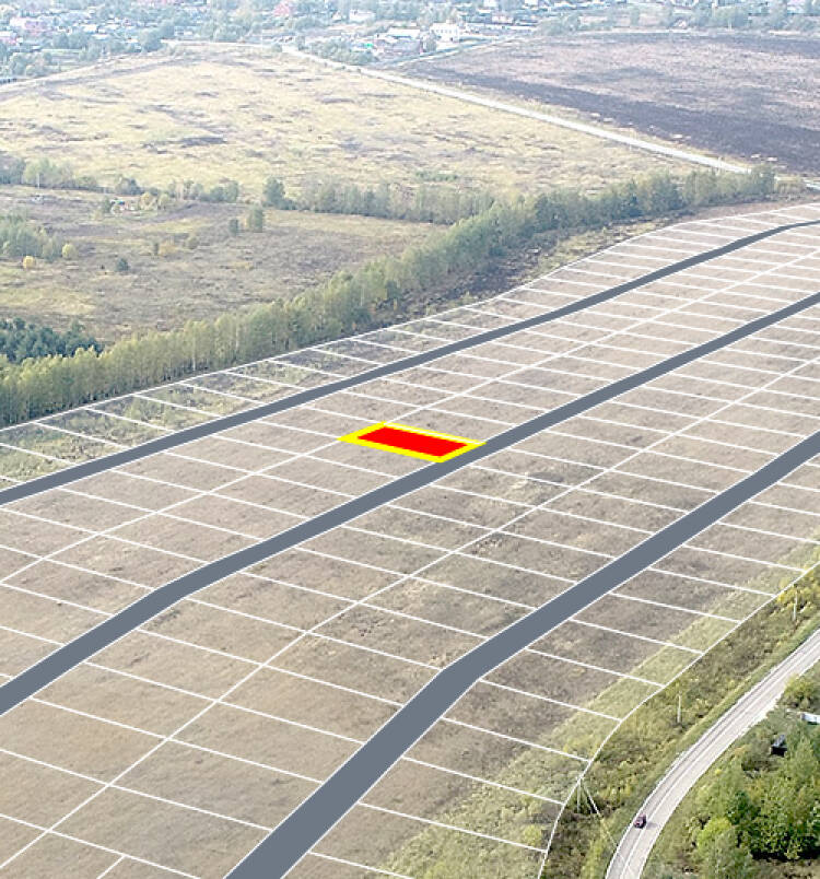 Егорки уч.№95 - Земельный участок кадастровый номер 50:30:0020117:869