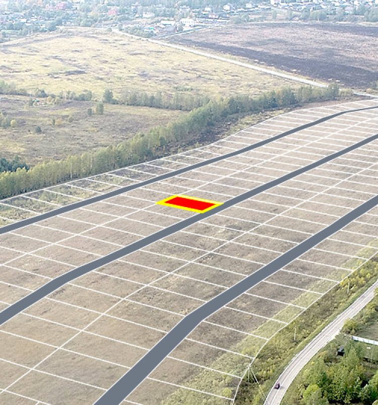 Егорки уч.№94 - Земельный участок кадастровый номер 50:30:0020117:871