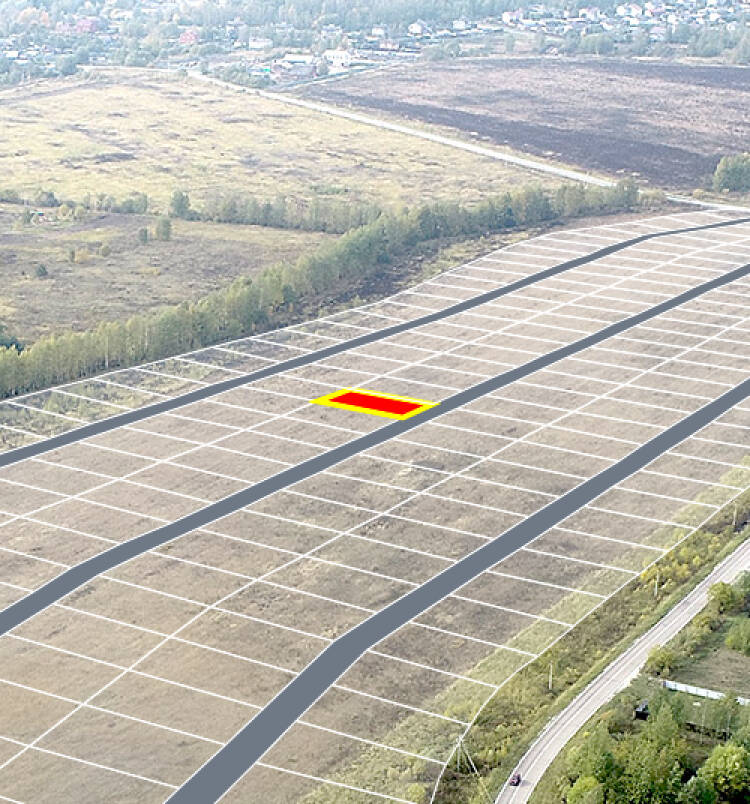 Егорки уч.№93 - Земельный участок кадастровый номер 50:30:0020117:873