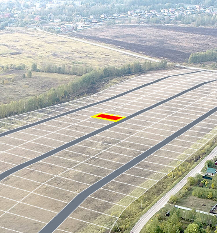 Егорки уч.№91 - Земельный участок кадастровый номер 50:30:0020117:878