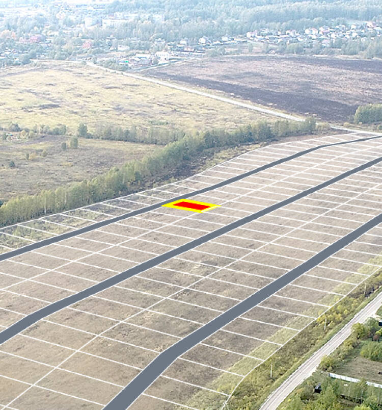 Егорки уч.№55 - Земельный участок кадастровый номер 50:30:0020117:879