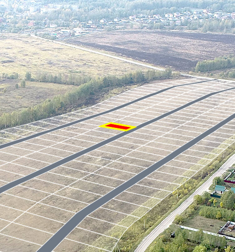 Егорки уч.№90 - Земельный участок кадастровый номер 50:30:0020117:880