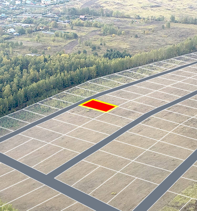 Егорки уч.№43 - Земельный участок кадастровый номер 50:30:0020117:891