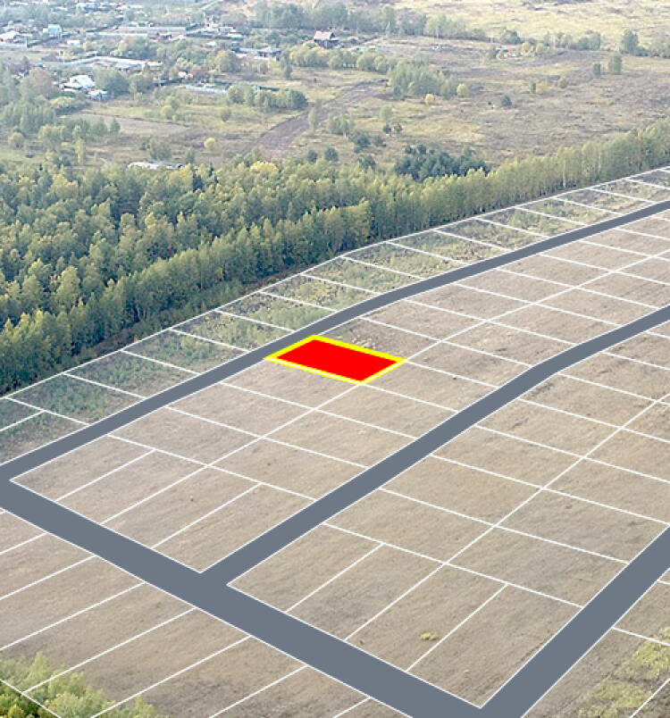 Егорки уч.№42 - Земельный участок кадастровый номер 50:30:0020117:893