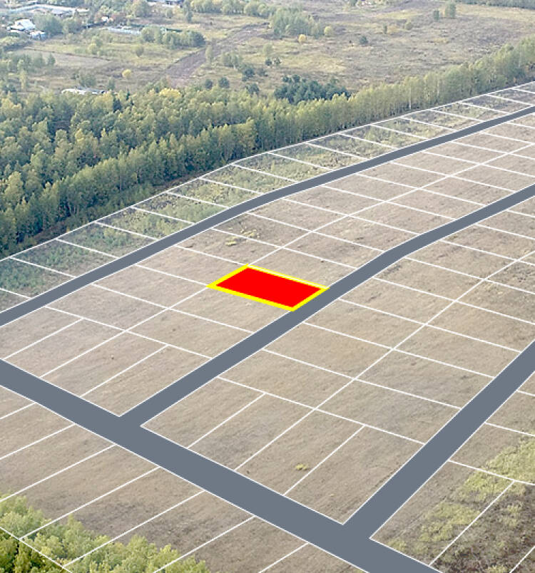 Егорки уч.№104 - Земельный участок кадастровый номер 50:30:0020117:897