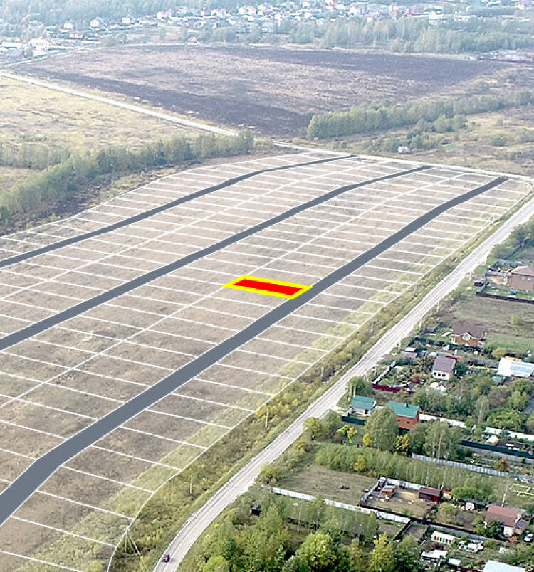 Егорки уч.№160 - Земельный участок кадастровый номер 50:30:0020117:904