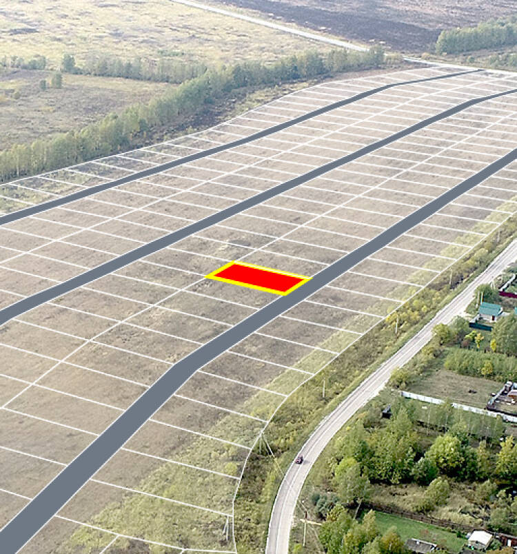 Егорки уч.№167 - Земельный участок кадастровый номер 50:30:0020117:907