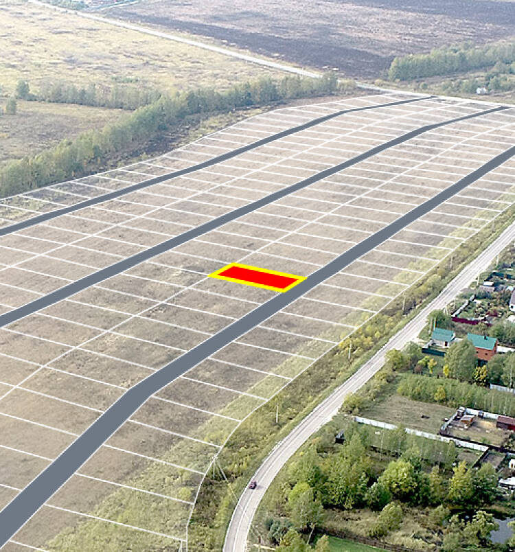 Егорки уч.№165 - Земельный участок кадастровый номер 50:30:0020117:909