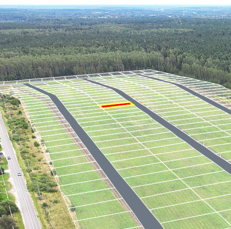 Егорки уч.№121 - Земельный участок кадастровый номер 50:30:0020117:840