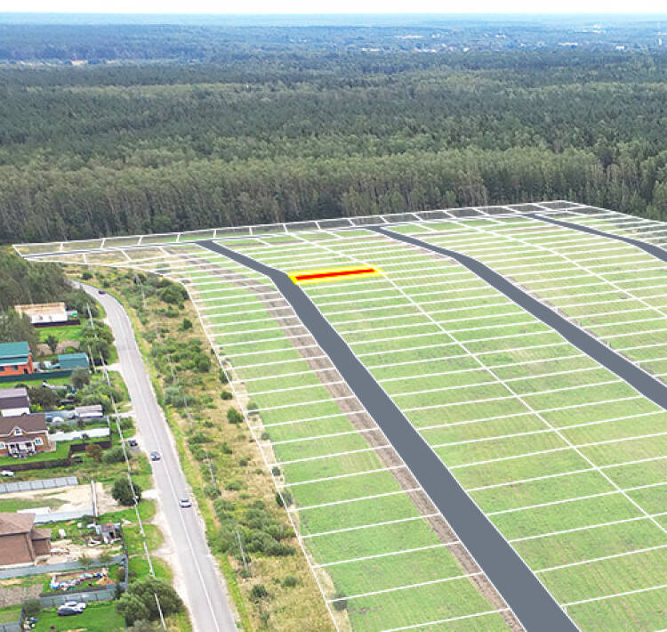 Егорки уч.№171 - Земельный участок кадастровый номер 50:30:0020117:680