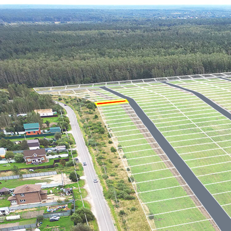 Егорки уч.№186 - Земельный участок кадастровый номер 50:30:0020117:684