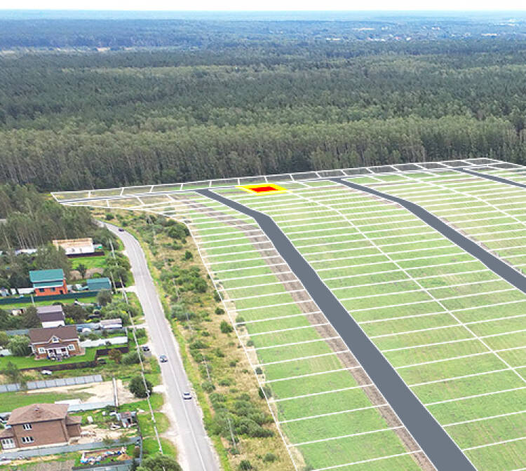 Егорки уч.№177 - Земельный участок кадастровый номер 50:30:0020117:685