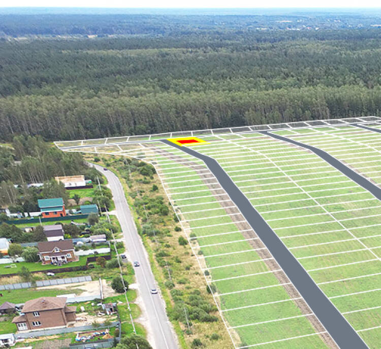 Егорки уч.№178 - Земельный участок кадастровый номер 50:30:0020117:696