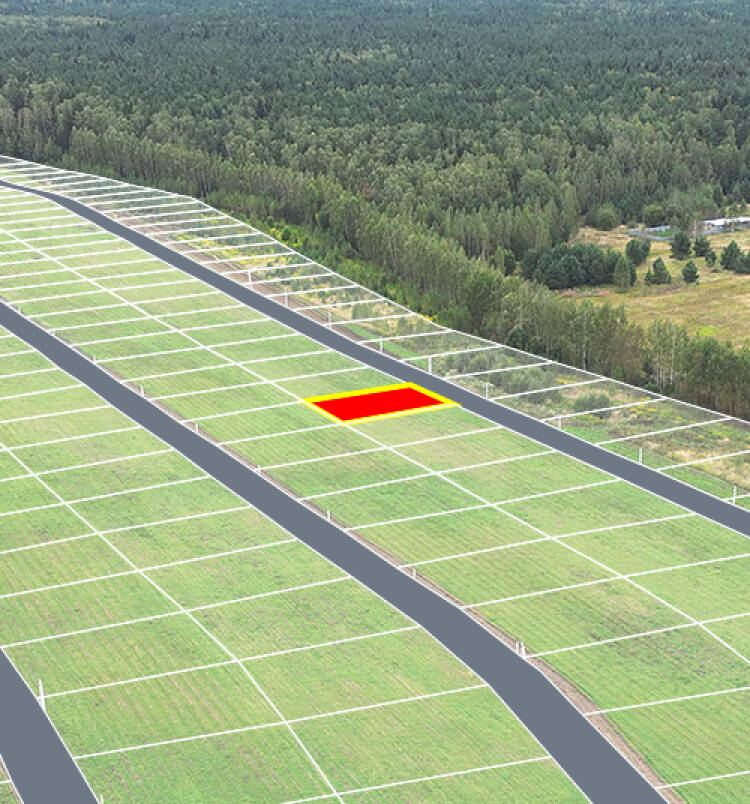 Егорки уч.№61 - Земельный участок кадастровый номер 50:30:0020117:702