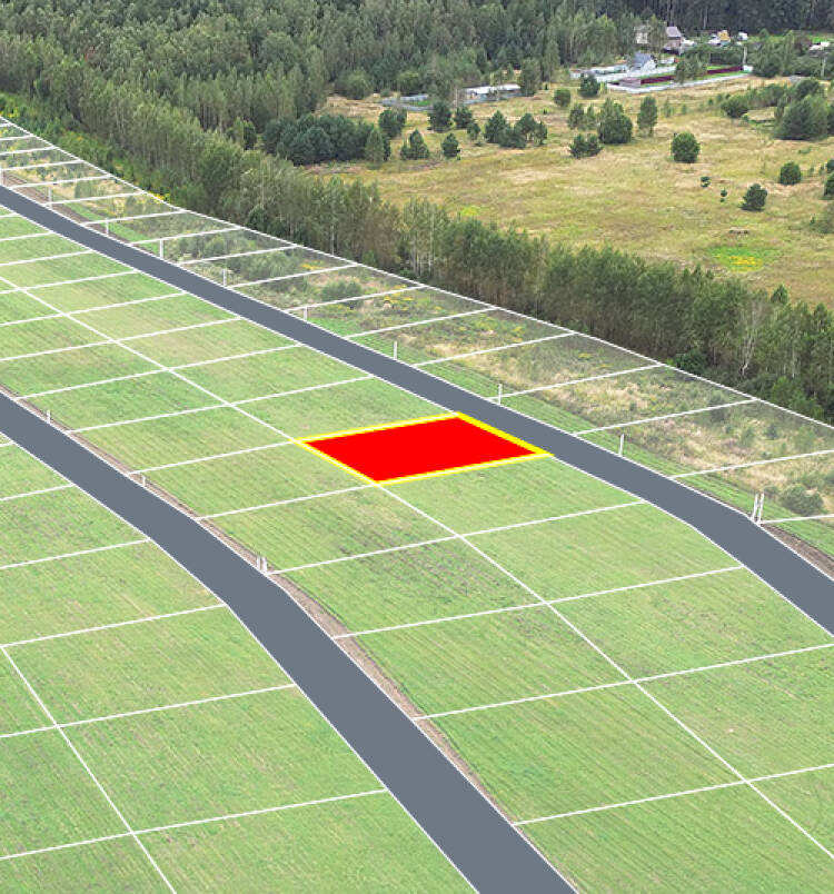 Егорки уч.№66 - Земельный участок кадастровый номер 50:30:0020117:708