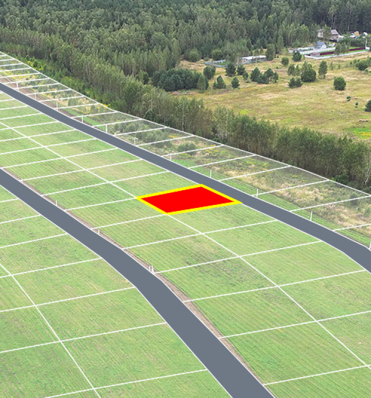 Егорки уч.№65 - Земельный участок кадастровый номер 50:30:0020117:709