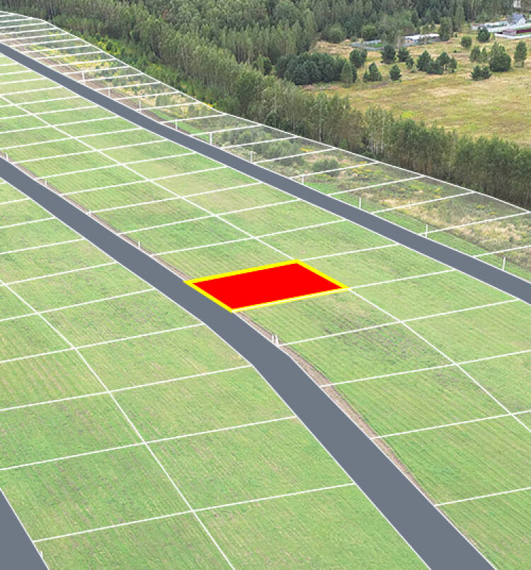 Егорки уч.№79 - Земельный участок кадастровый номер 50:30:0020117:710