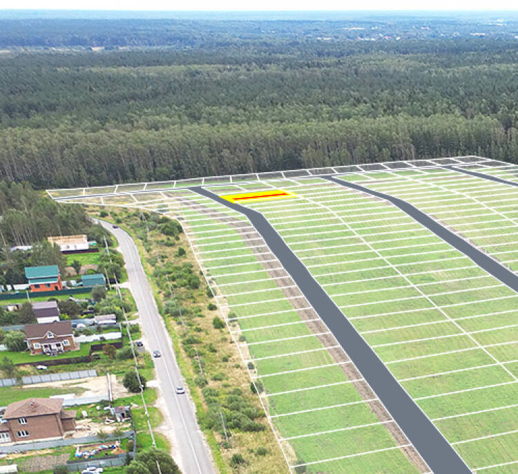 Егорки уч.№175 - Земельный участок кадастровый номер 50:30:0020117:718