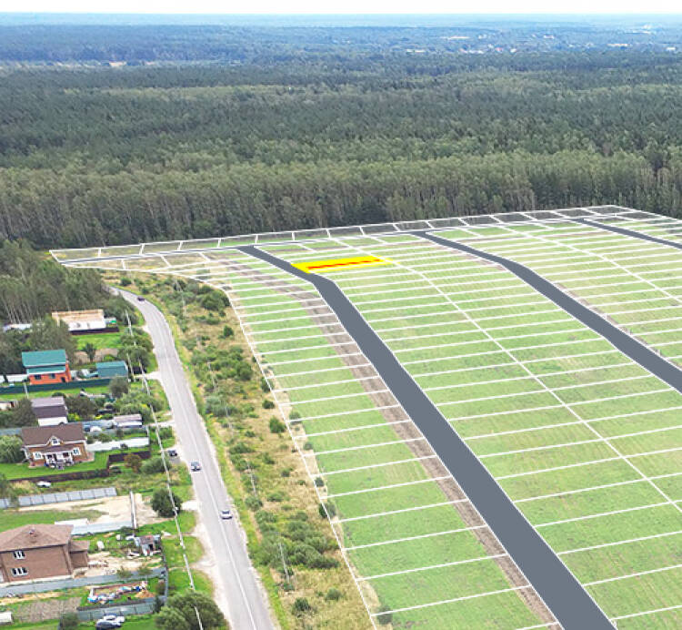 Егорки уч.№174 - Земельный участок кадастровый номер 50:30:0020117:729