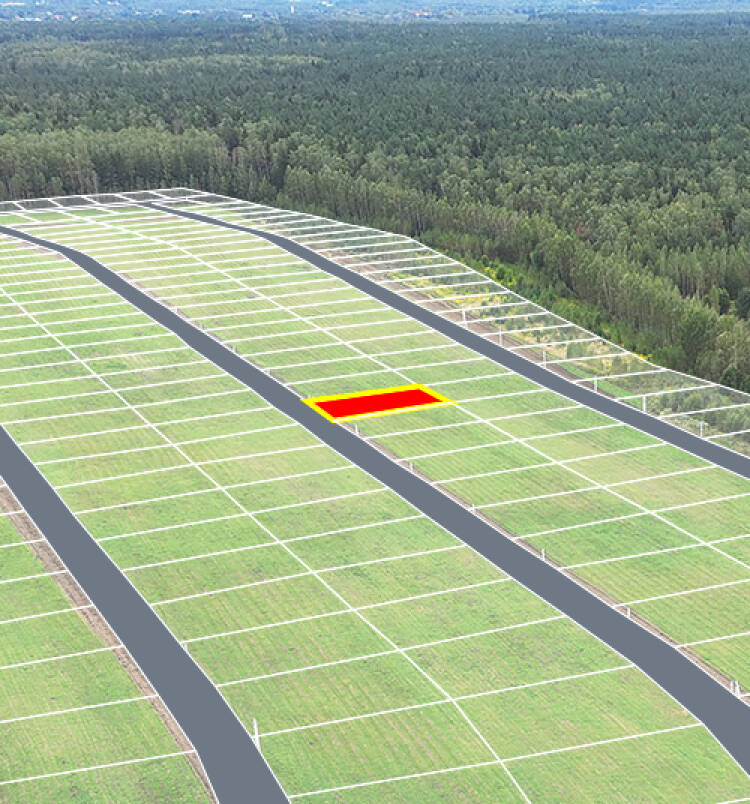 Егорки уч.№87 - Земельный участок кадастровый номер 50:30:0020117:735