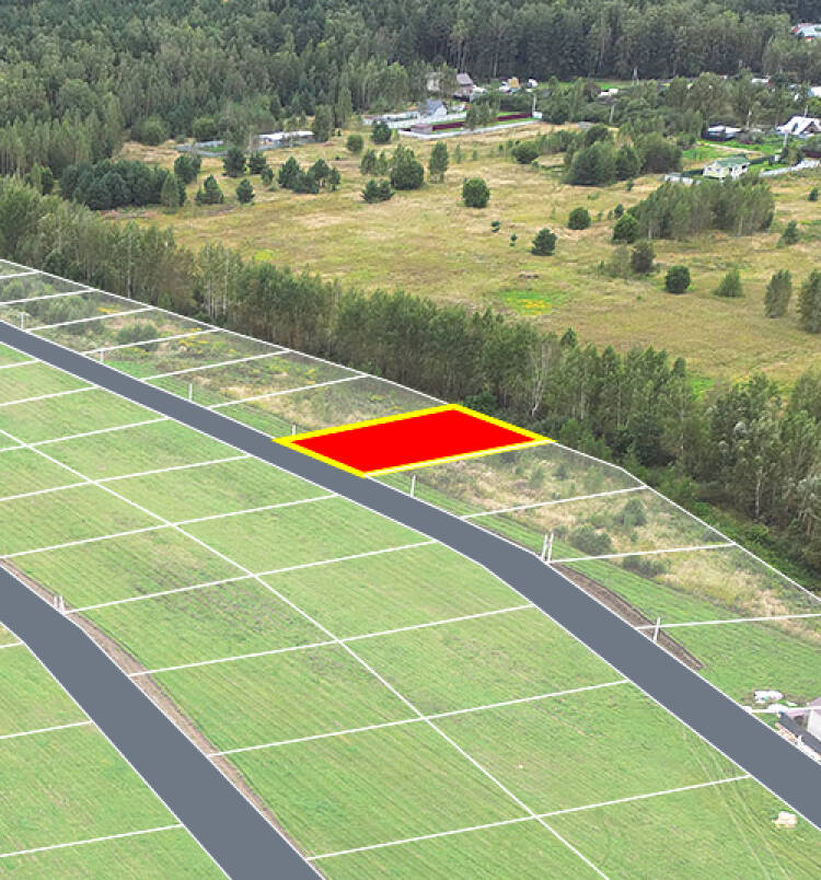 Егорки уч.№7 - Земельный участок кадастровый номер 50:30:0020117:752