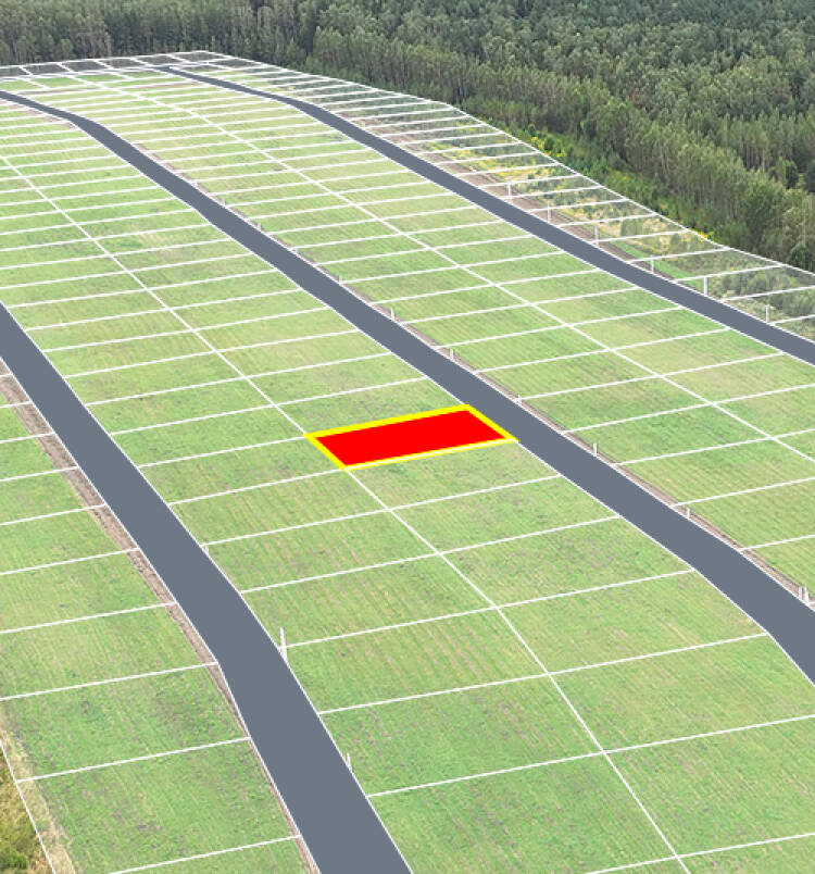 Егорки уч.№135 - Земельный участок кадастровый номер 50:30:0020117:760