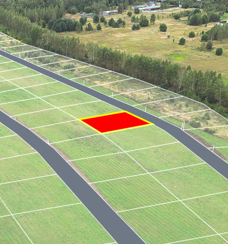 Егорки уч.№67 - Земельный участок кадастровый номер 50:30:0020117:780