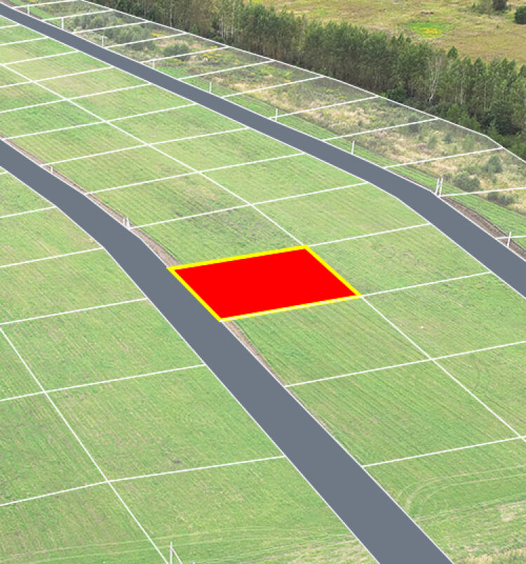 Егорки уч.№76 - Земельный участок кадастровый номер 50:30:0020117:790