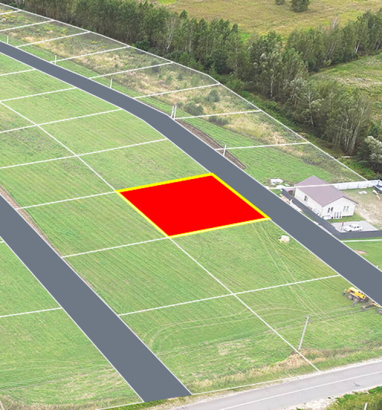 Егорки уч.№70 - Земельный участок кадастровый номер 50:30:0020117:791