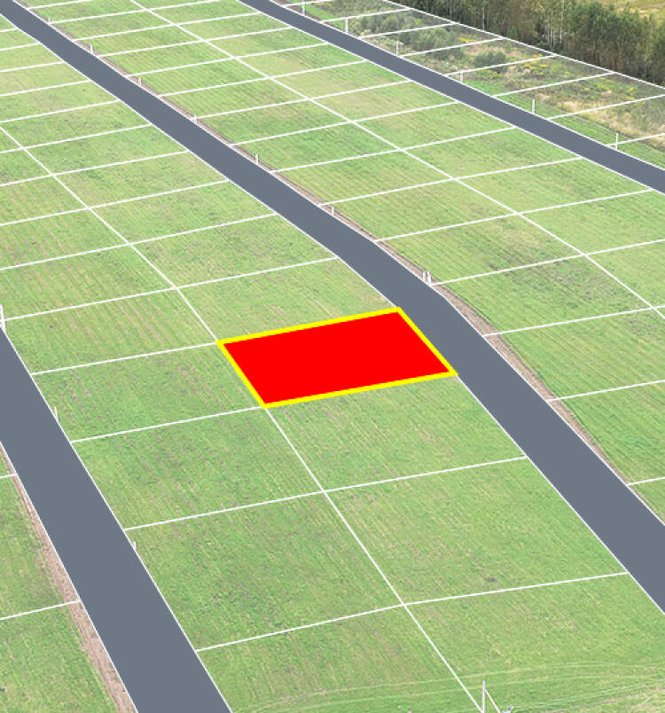 Егорки уч.№140 - Земельный участок кадастровый номер 50:30:0020117:801