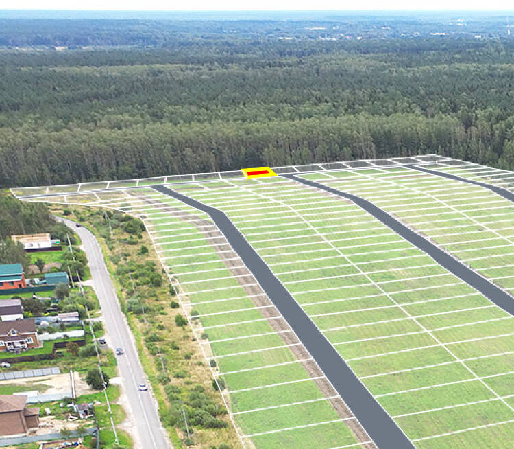 Егорки уч.№223 - Земельный участок кадастровый номер 50:30:0020117:808