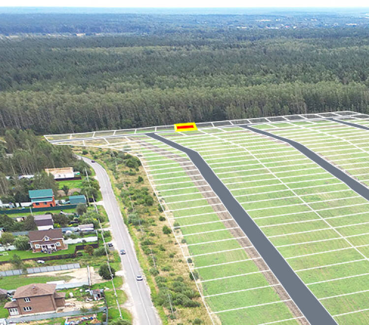 Егорки уч.№221 - Земельный участок кадастровый номер 50:30:0020117:810