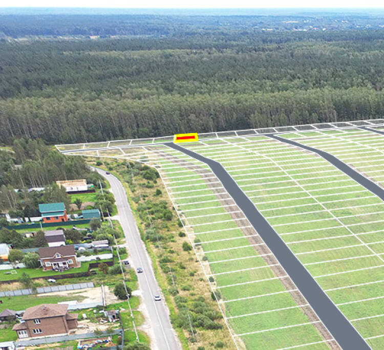 Егорки уч.№220 - Земельный участок кадастровый номер 50:30:0020117:811