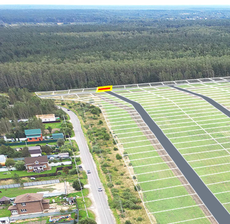 Егорки уч.№219 - Земельный участок кадастровый номер 50:30:0020117:812