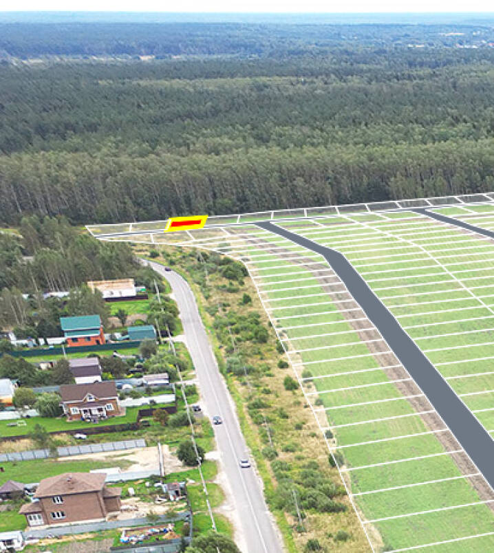 Егорки уч.№217 - Земельный участок кадастровый номер 50:30:0020117:814