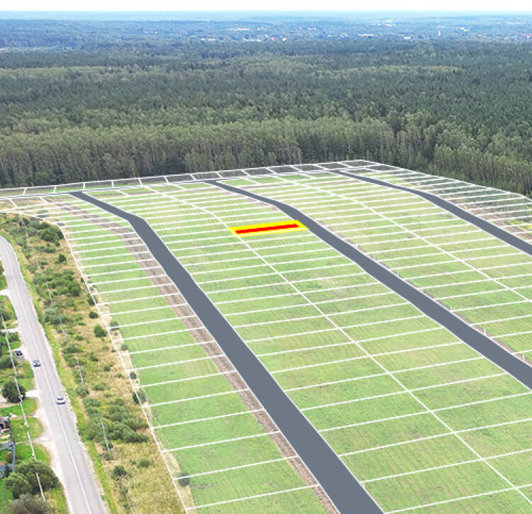 Егорки уч.№119 - Земельный участок кадастровый номер 50:30:0020117:838