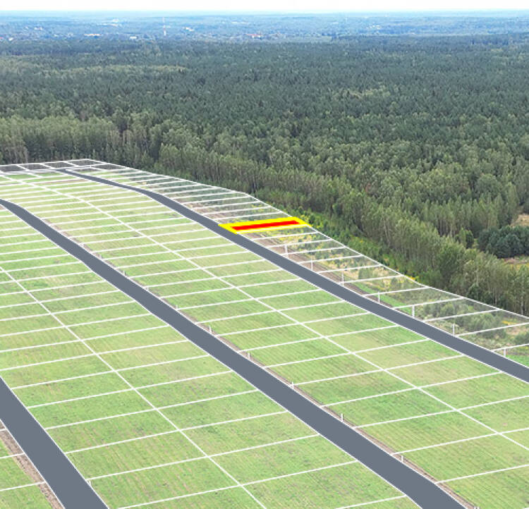 Егорки уч.№22 - Земельный участок кадастровый номер 50:30:0020117:845