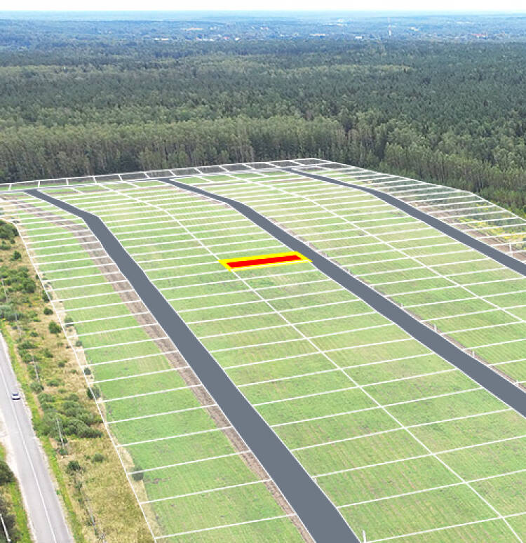 Егорки уч.№124 - Земельный участок кадастровый номер 50:30:0020117:849